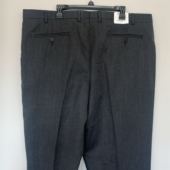 New Eddie Bauer Men's Black Pants Size 44W - Picture 5 of 7